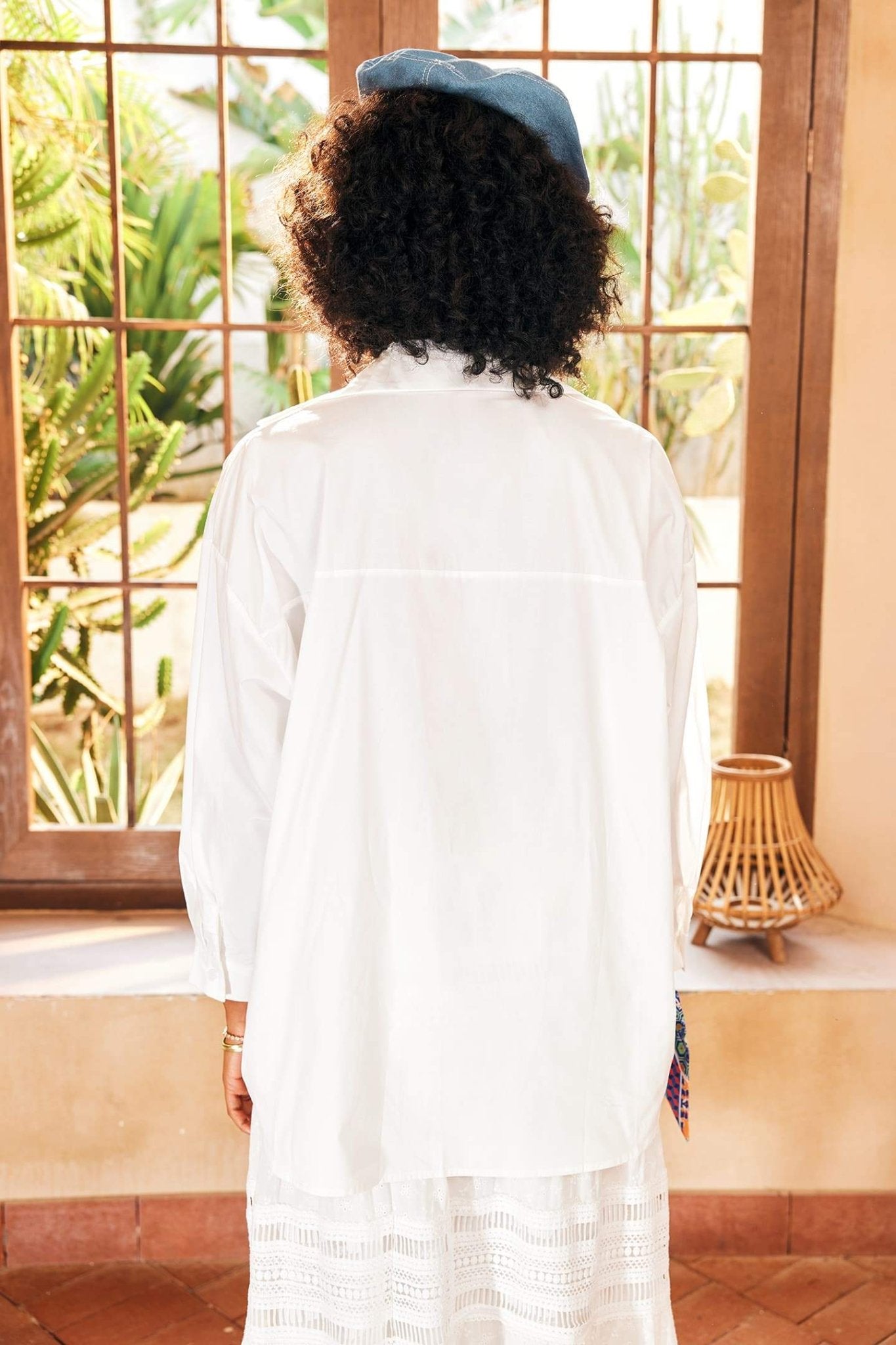 Courtney Embroidered Sequins Shirt